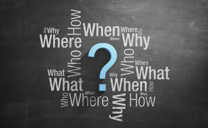 Who What Where on Blackboard final