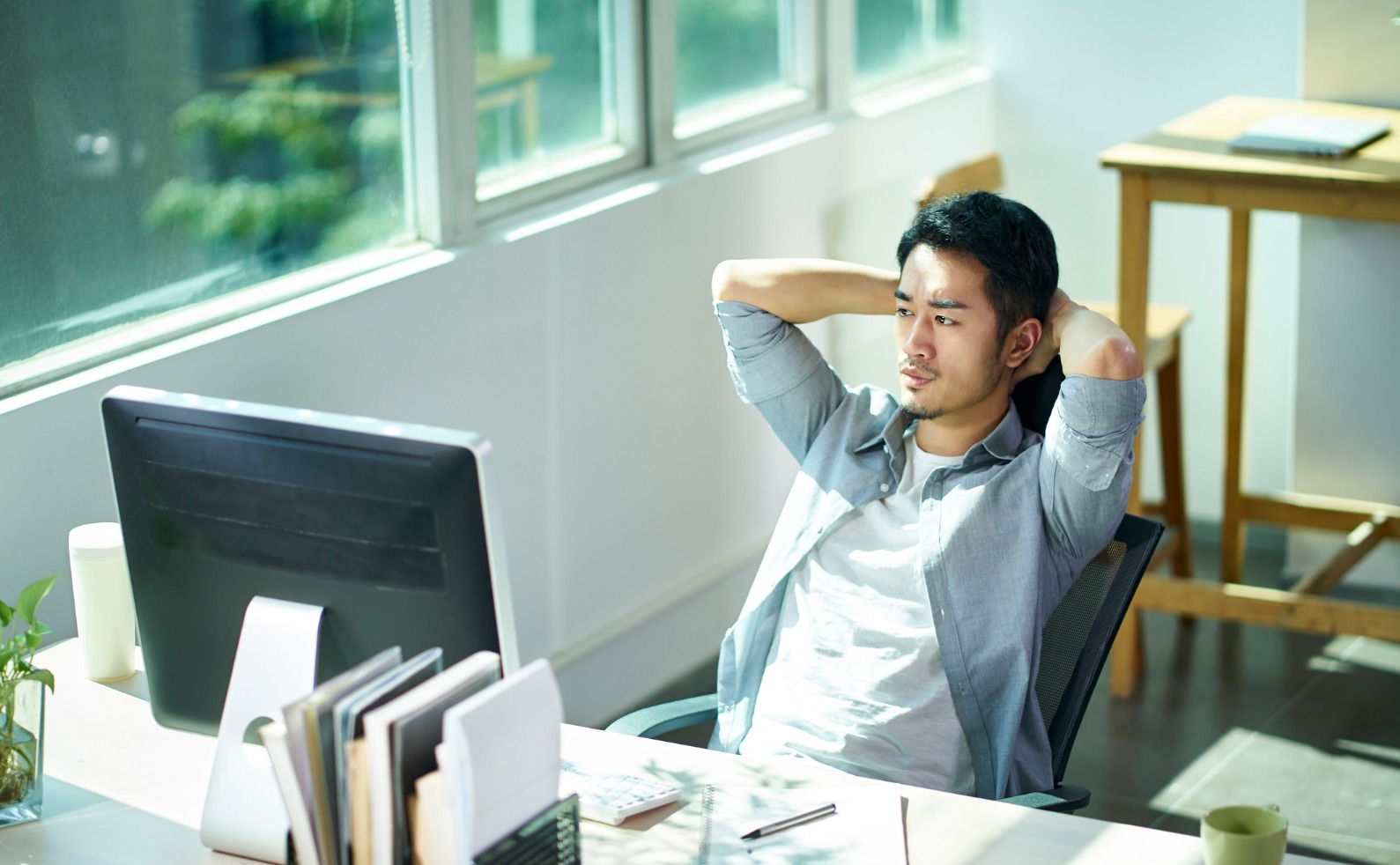 FINALyoung asian business man facing challenge picture id1140023499