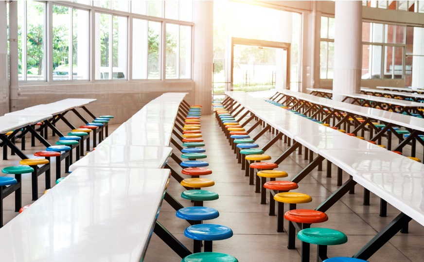 modern school cafeteria with empty seats and tables.jpg s=1024x1024&w=is&k=20&c=z4Mgl0 F3SwRk1PbFlyXjMt4NPwsjv2d9Pigh5ee3Eo=